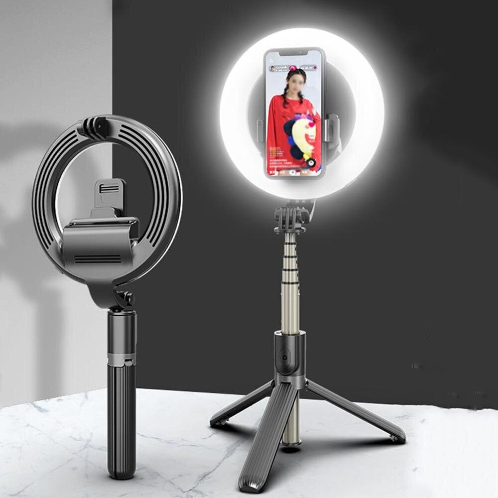Ringikujuline Led valgusti statiivil цена и информация | Selfie sticks | kaup24.ee