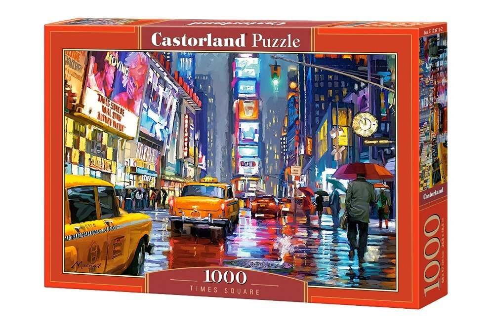 Pusle Castorland Times Square, 1000 detaili hind ja info | Pusled | kaup24.ee