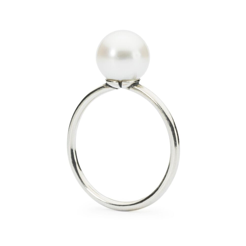 Trollbeads sõrmus valge pärliga hind ja info | Sõrmused | kaup24.ee