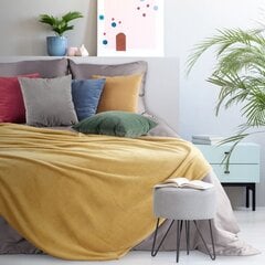 Pleed Simple, kollane, 150 X 200 cm цена и информация | Покрывала, пледы | kaup24.ee