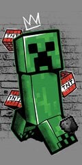 Vannilina Minecraft Metro Art Creeper, 70 x 140 cm цена и информация | Полотенца | kaup24.ee