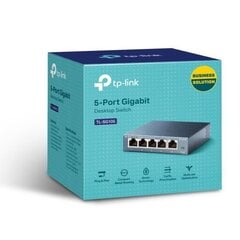 TP-LINK Switch TL-SG105 цена и информация | Маршрутизаторы (роутеры) | kaup24.ee