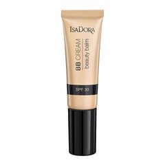 BB-kreem Isadrora Beauty Balm SPF30 30 ml, 43 Warm Honey hind ja info | Jumestuskreemid, puudrid | kaup24.ee