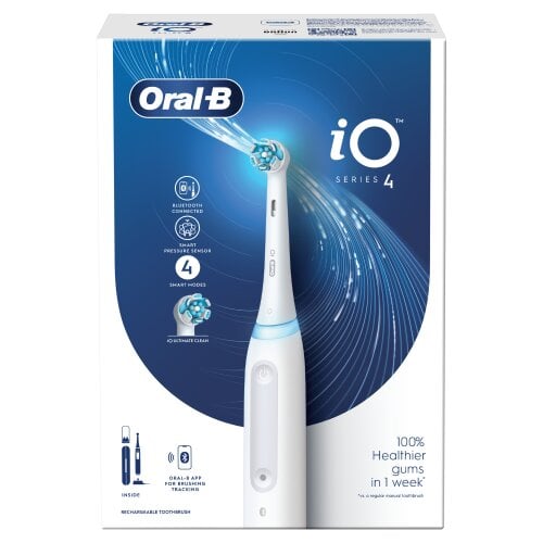 Oral-B iO4 Series Quite White hind ja info | Elektrilised hambaharjad | kaup24.ee