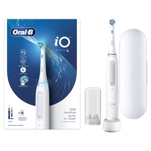 Oral-B iO4 Series Quite White hind ja info | Elektrilised hambaharjad | kaup24.ee