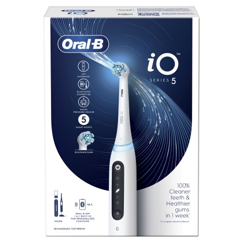 Oral-B iO5 Series Quite White hind ja info | Elektrilised hambaharjad | kaup24.ee