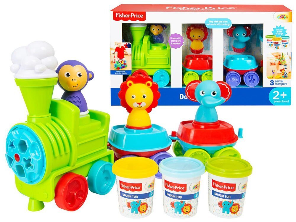 Rong + pusle Fisher Price, 3 värvi hind ja info | Arendavad mänguasjad | kaup24.ee