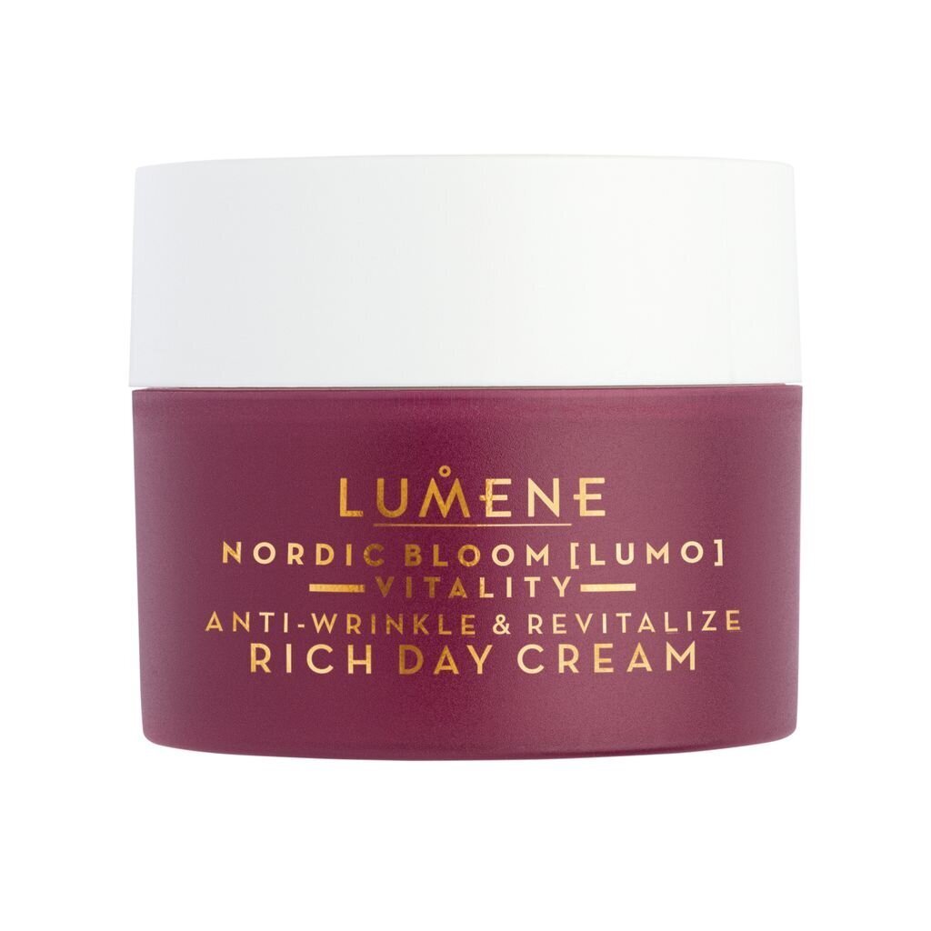 Päevakreem Lumene Nordic Bloom Vitality Anti-Wrinkle & Revitalize 50 ml цена и информация | Näokreemid | kaup24.ee