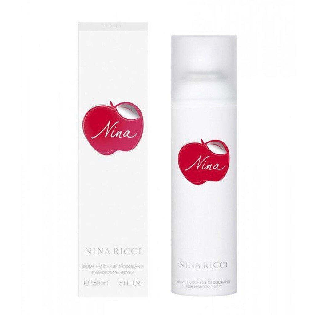 Naiste spreideodorant Nina Ricci Nina, 150 ml hind ja info | Lõhnastatud kosmeetika naistele | kaup24.ee