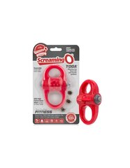 SCREAMING O VIBRATING RING YOGA RED цена и информация | БДСМ и фетиш | kaup24.ee