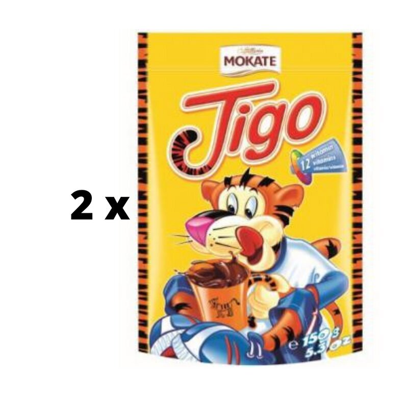 Kakao Tigo, 150 g x 2 tk цена и информация | Kohv, kakao | kaup24.ee