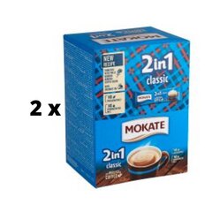 Kohvijook Mokate 2 in 1 Classic, 24 x 14 g x 2 tk цена и информация | Кофе, какао | kaup24.ee