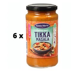 Kaste Santa Maria Tikka Masala, 350 g x 6 tk hind ja info | Kastmed | kaup24.ee