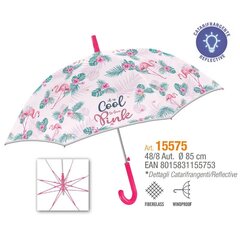 Flamingo automaatne vihmavari 48cm 24656 hind ja info | Naiste vihmavarjud | kaup24.ee