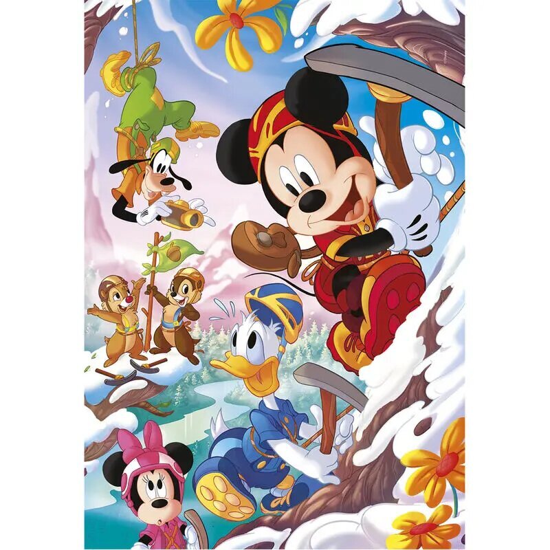 Disney Mickey ja Sõbrad pusle 3x48tk цена и информация | Pusled | kaup24.ee