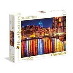 Pusle Clementoni Amsterdam, 500 tk hind ja info | Pusled | kaup24.ee