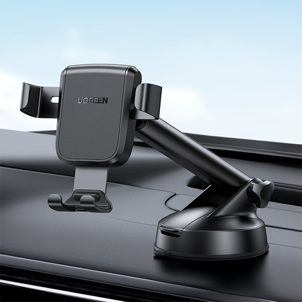 Ugreen gravity phone holder for dashboard cockpit black (LP200 60990B) hind ja info | Mobiiltelefonide hoidjad | kaup24.ee