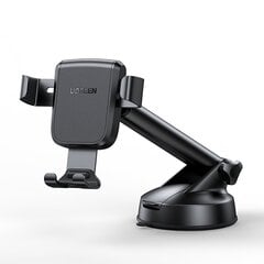 Ugreen gravity phone holder for dashboard cockpit black (LP200 60990B) цена и информация | Mobiiltelefonide hoidjad | kaup24.ee