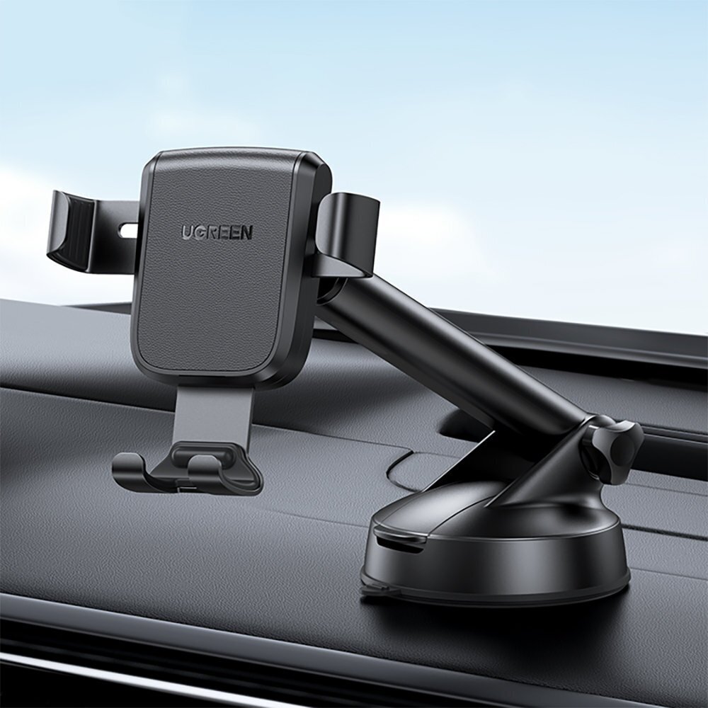 Ugreen gravity phone holder for dashboard cockpit black (LP200 60990B) цена и информация | Mobiiltelefonide hoidjad | kaup24.ee