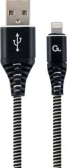 Gembird CC-USB2B-AMCM-1M-BW цена и информация | Кабели для телефонов | kaup24.ee