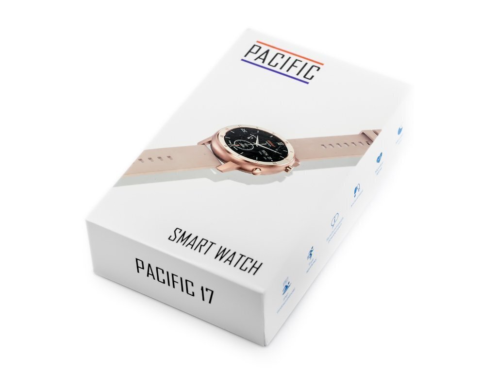 Pacific 17 Steel Silver + Black hind ja info | Nutikellad (smartwatch) | kaup24.ee