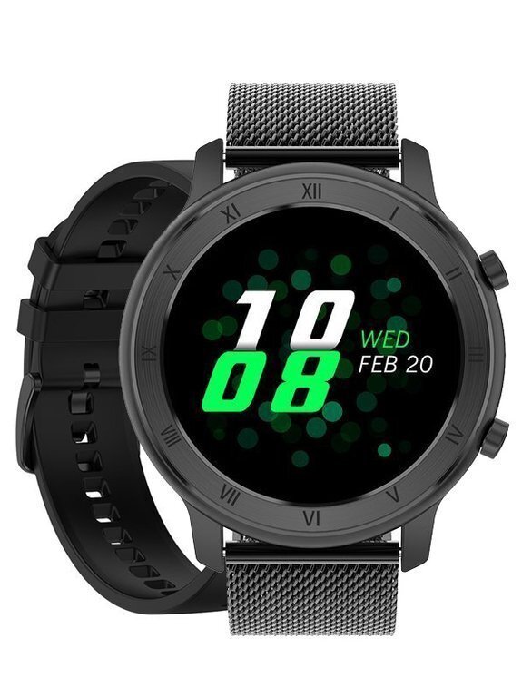 Pacific 17 Steel Black + Black цена и информация | Nutikellad (smartwatch) | kaup24.ee