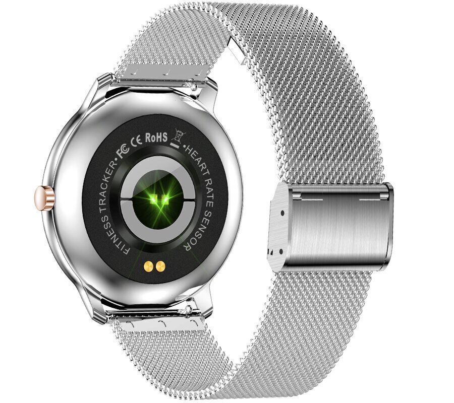 Nutikell Rubicon RNBE66 zr621a, hõbedane цена и информация | Nutikellad (smartwatch) | kaup24.ee