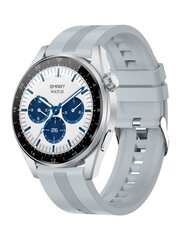 Rubicon RNCE78 Silver/Black Leather + Grey цена и информация | Смарт-часы (smartwatch) | kaup24.ee
