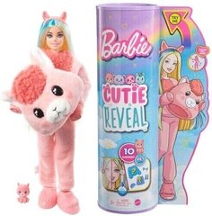 Барби „Cutie Reveal“ мягкий набор ламы, серия сказочной страны цена и информация | Игрушки для девочек | kaup24.ee