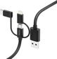 Hama, USB-A - Lightning, 0.2 m цена и информация | Mobiiltelefonide kaablid | kaup24.ee