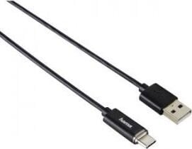 Hama 000742550000, USB - USB-C, 1 m hind ja info | Mobiiltelefonide kaablid | kaup24.ee