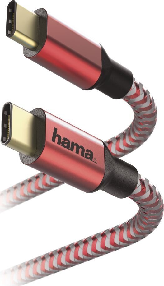 Hama 001832890000, USB-C, 1.5 m цена и информация | Mobiiltelefonide kaablid | kaup24.ee