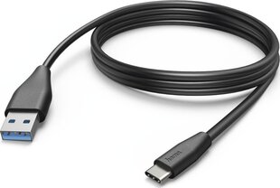 Hama 001833430000, USB-A - USB-C, 3 м. цена и информация | Borofone 43757-uniw | kaup24.ee