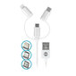 Forever 3in1, USB C, Lightning, USB Micro A, 1 m hind ja info | Mobiiltelefonide kaablid | kaup24.ee