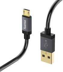 Hama 001736250000, microUSB-USB A, 1.5 m цена и информация | Кабели для телефонов | kaup24.ee