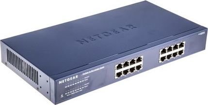 Netgear 16 x 10/100/1000 Ethernet Switch Rack-mountable hind ja info | Ruuterid | kaup24.ee