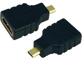 LogiLink HDMI A - Micro HDMI D hind ja info | USB jagajad, adapterid | kaup24.ee