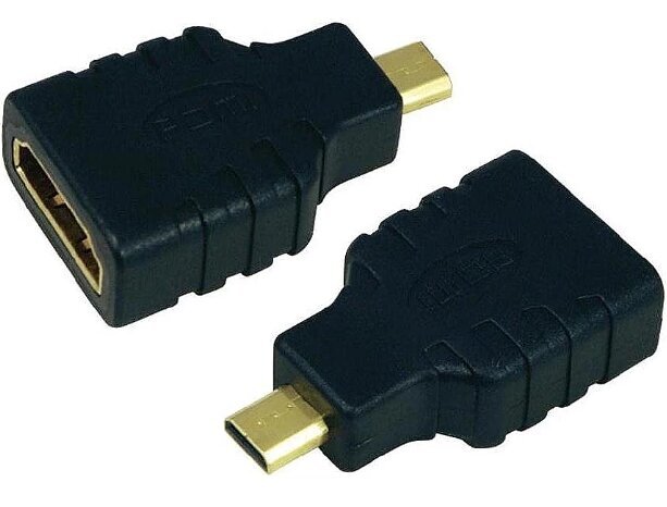LogiLink HDMI A - Micro HDMI D цена и информация | USB jagajad, adapterid | kaup24.ee