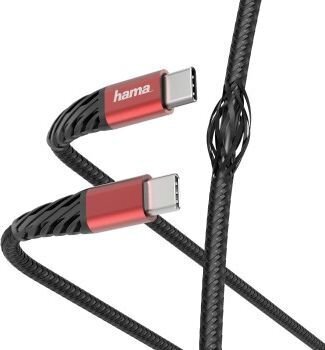 Hama 001872190000, USB-C, 1.5 m цена и информация | Mobiiltelefonide kaablid | kaup24.ee