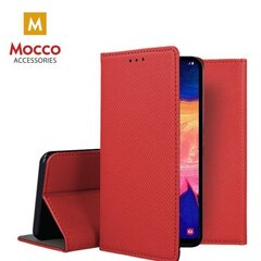 Чехол Mocco Smart Magnet Case для телефона Xiaomi Poco F3, красный цена и информация | Чехлы для телефонов | kaup24.ee
