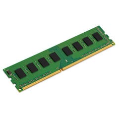 Kingston 4 ГБ DDR3 1600 МГц Dimm 1,5 В цена и информация | Оперативная память (RAM) | kaup24.ee