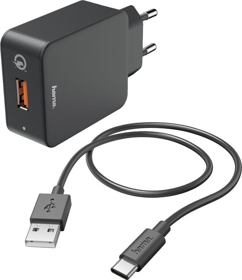Hama 001832300000 Micro USB 3A hind ja info | Mobiiltelefonide laadijad | kaup24.ee