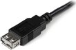 StarTech USBEXTAA6IN, USB-A, 0.15 m цена и информация | Mobiiltelefonide kaablid | kaup24.ee