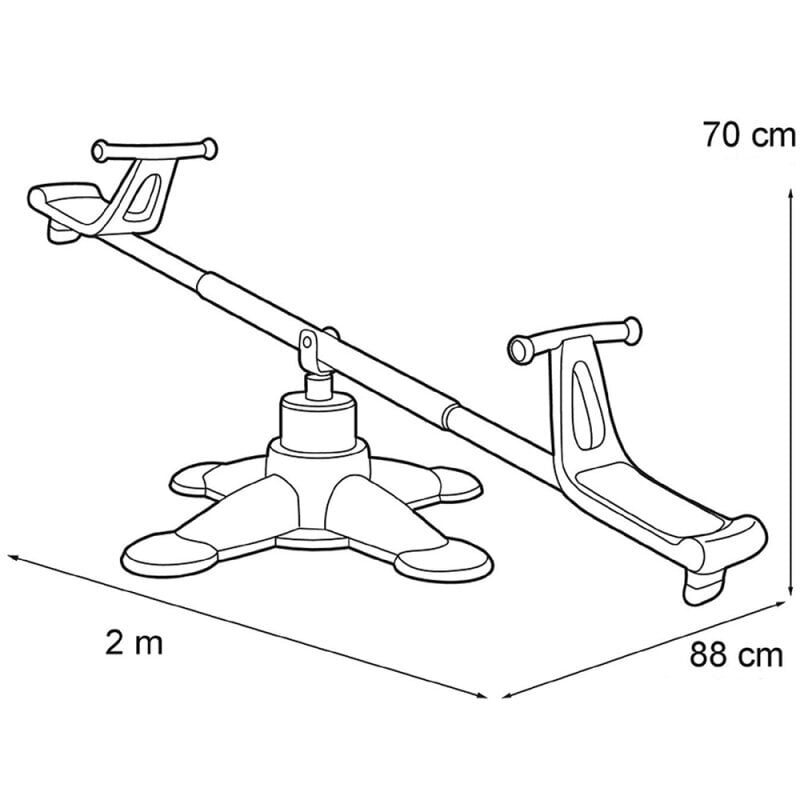 Aiakiik - Feber, 2in1, sinine hind ja info | Kiiged | kaup24.ee