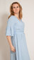 Linane kleit naistele Aimyoustyl 1011A1, sinine цена и информация | Kleidid | kaup24.ee