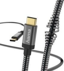 Hama, USB-C - USB-C, 1.5 m цена и информация | Кабели для телефонов | kaup24.ee