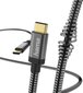 Hama, USB-C - USB-C, 1.5 m hind ja info | Mobiiltelefonide kaablid | kaup24.ee