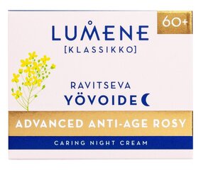 Ночной крем для лица Lumene Klassikko Advanced Anti-Age Rosy Caring 50 мл цена и информация | Кремы для лица | kaup24.ee