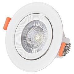 Led laevalgusti Avide, 5W 4000K, Ø90 mm, ümmargune hind ja info | Süvistatavad ja LED valgustid | kaup24.ee