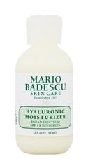 Увлажняющий лосьон для лица Mario Badescu Hyaluronic Moisturizer SPF15 59 мл цена и информация | Кремы для лица | kaup24.ee